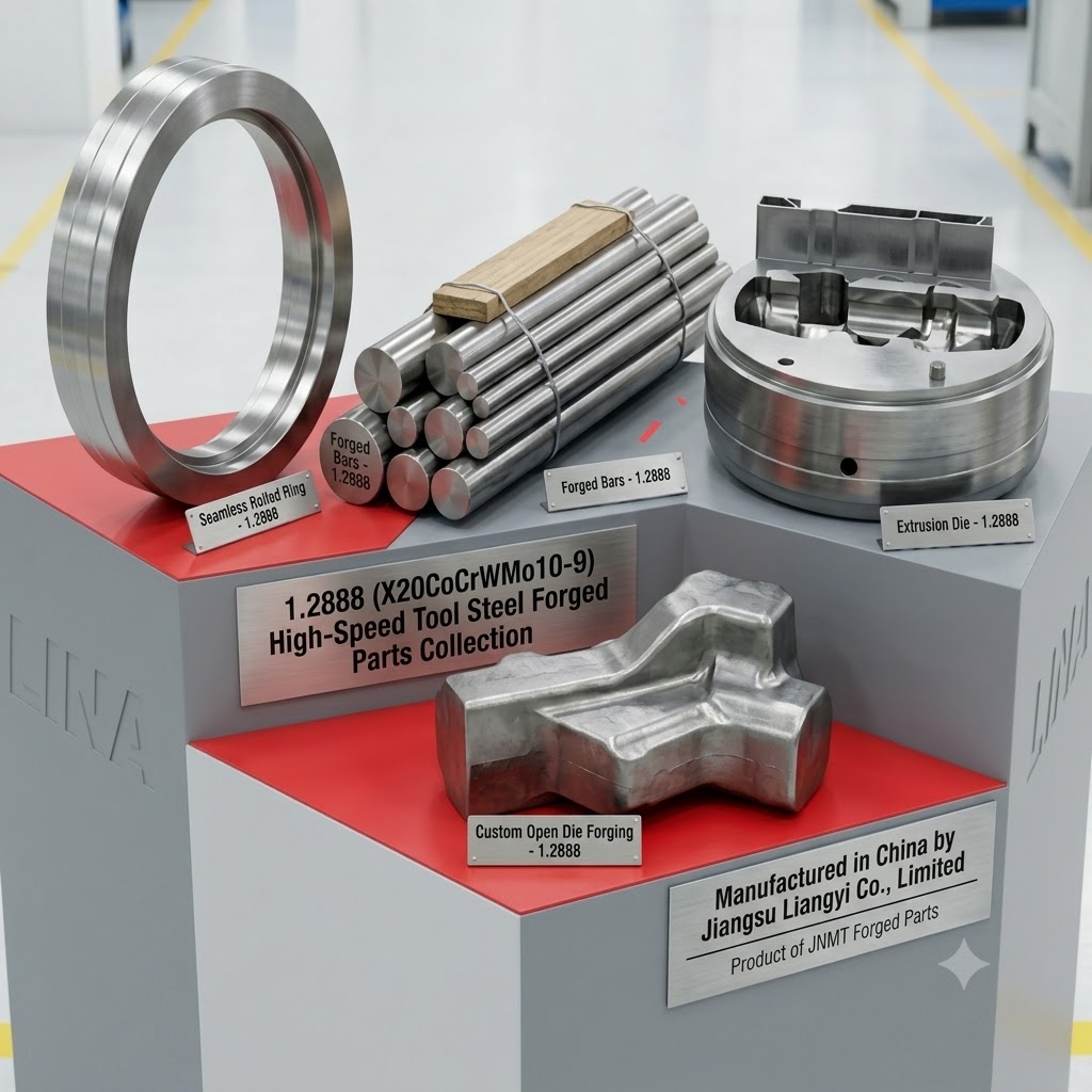 1.2888 X20Cocrwmo10 9 Cobalt Hot Work Tool Steel Forgings For Extrusion Die Casting Dies Stems Mandrels Dummy Blocks - Application: Machine Parts