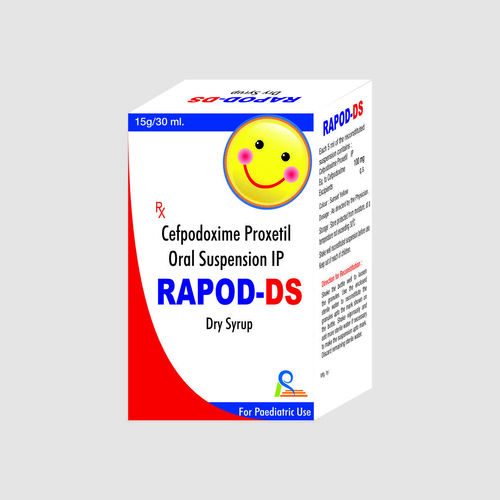 Cefpodoxime Proxetil Oral Suspension Ip Rapod-Ds Syrup - Expiration Date: 24 Months Months