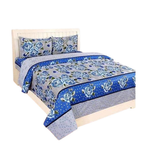 Designer Printed Bedsheet - Color: Multi Color
