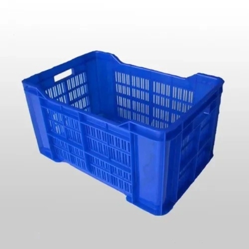Plastic Crate - Color: Blue