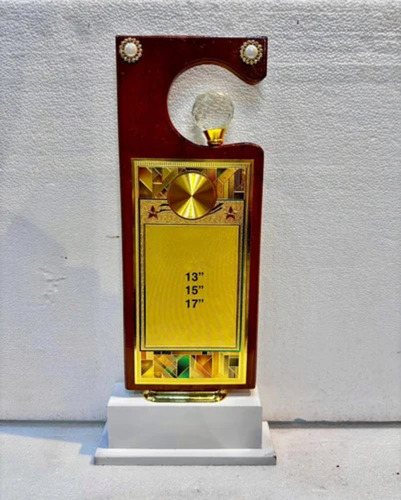 Sr00014 Wooden Award Trophy