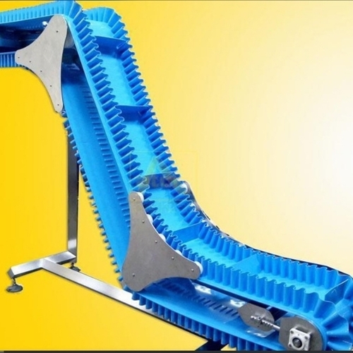 Steel automatic incline belt conveyor