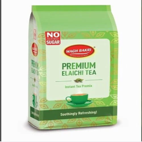 Wagh Bakri No Added Sugar Elaichi Tea Premix - Color: Black