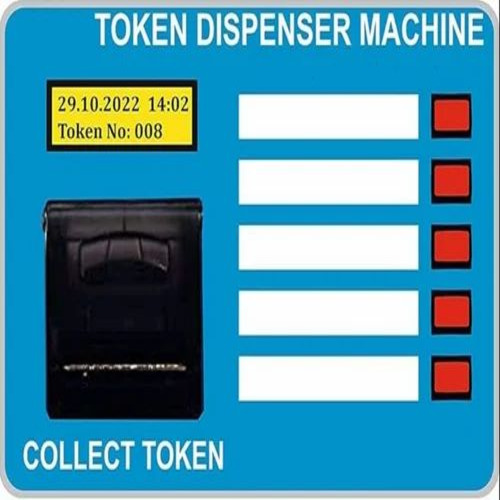 03 Token Dispenser With Built Printer
