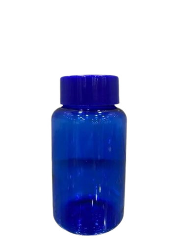 200ml Blue Plastic Pet Tablet Container