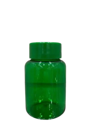 Green Plastic Pet Tablet Container