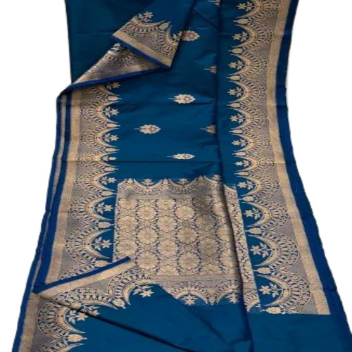 Handloom Banarasi Silk Saree - Pure Silk, Pink, Designer Pattern | Party Wear, Fancy, Female