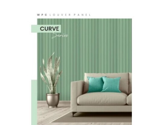 Inclade Curve Wpc Louvered Panel