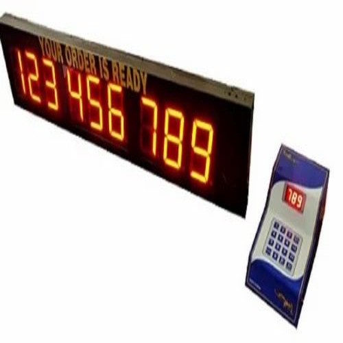 Order Ready Token Display 3 Digit 3 Display