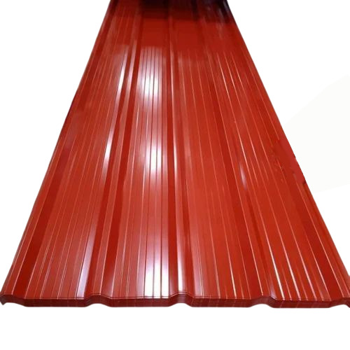 Red Corrugated Roofing Sheets