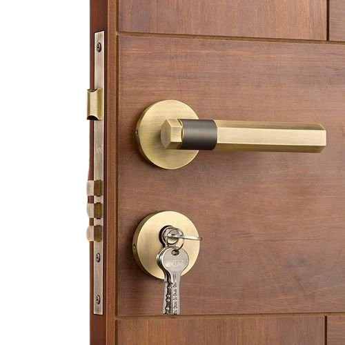 Stylish Brass Main Door Lock