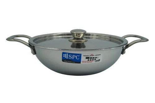 Tri Ply Stainless Steel Kadai
