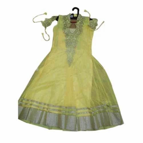 Yellow Anarkali Suits