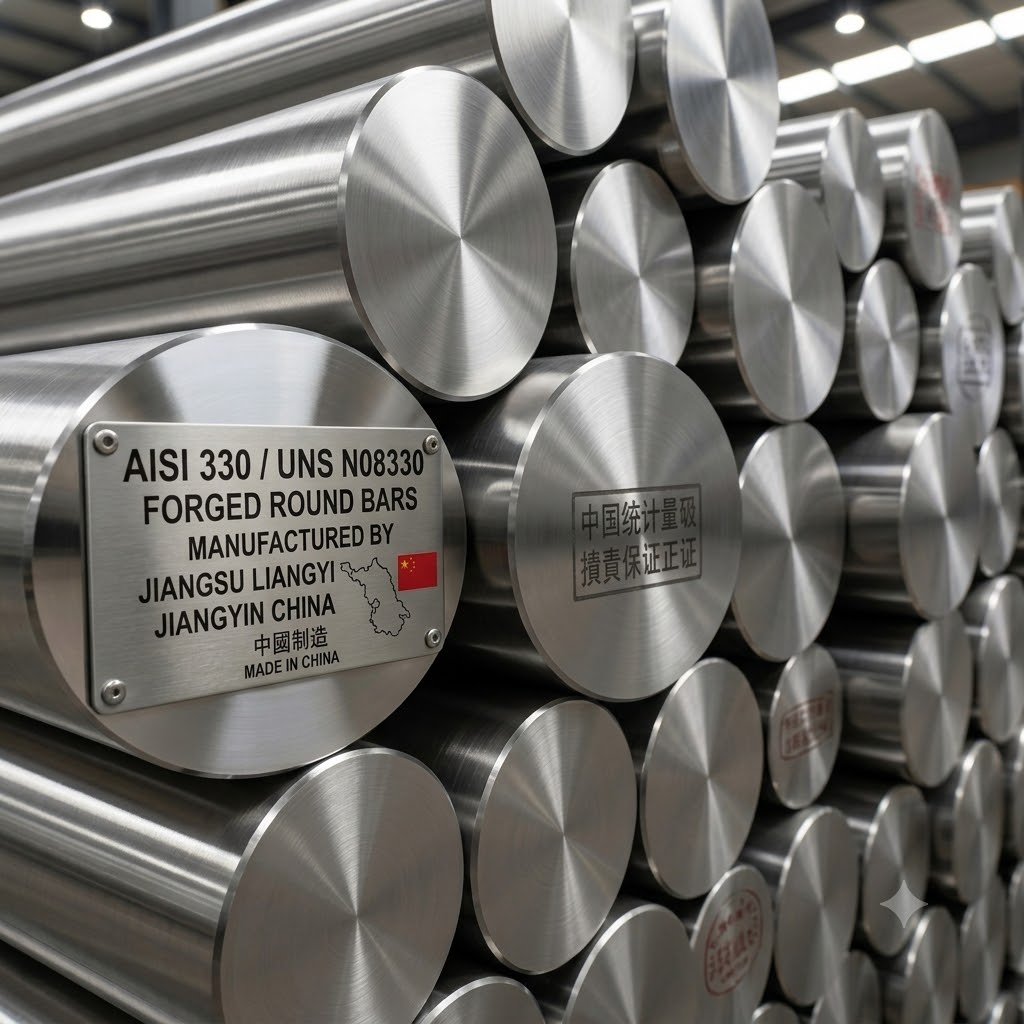 Aisi 330 Uns N08330 1.4886 Heat Resistant Forgings For Furnaces Petrochemical Power Radiant Tubes Retorts Rings Baskets Fans - Color: Silver / Metallic