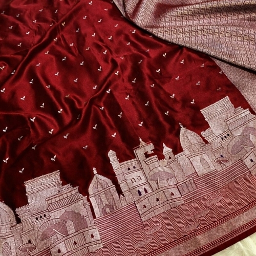 Banaras Border Printed Saree