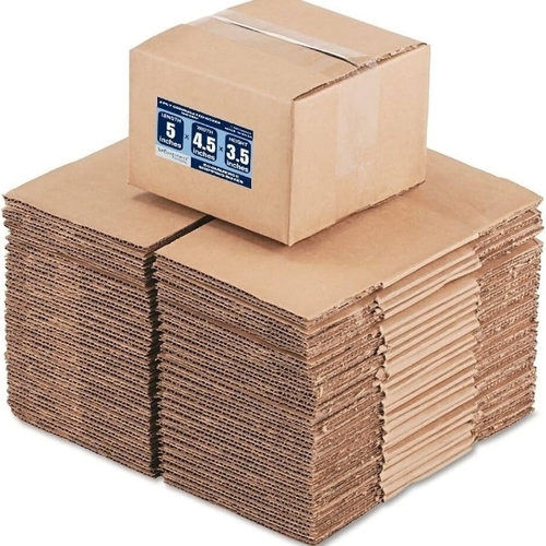 Brown Corrugated Box