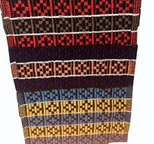 Embroidered Cotton Floor Mat