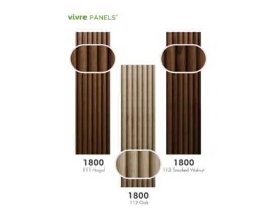 HDF Fluted Wooden Wall Panel 12MM