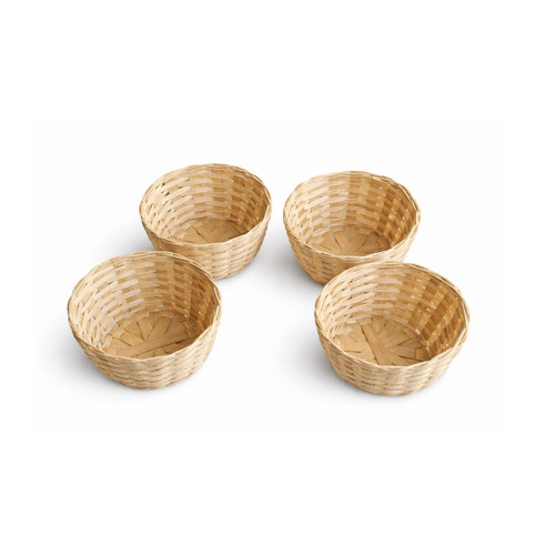 Natural Bamboo Baskets - Color: Brown