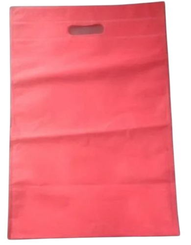 Red Non Woven D Cut Bags