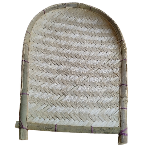 Traditional Bamboo Winnowing Tray