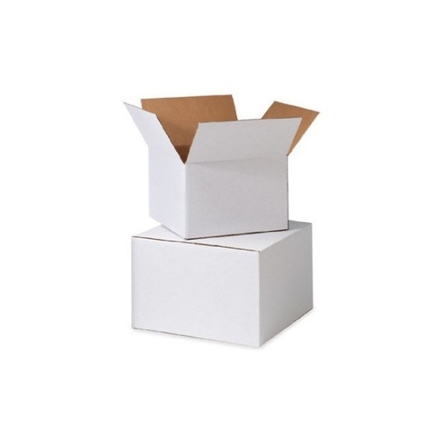 White Corrugated Box