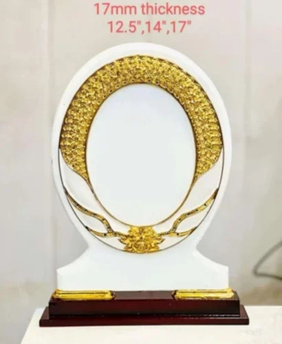 Wooden Frame Momento / Torch Shape Trophy