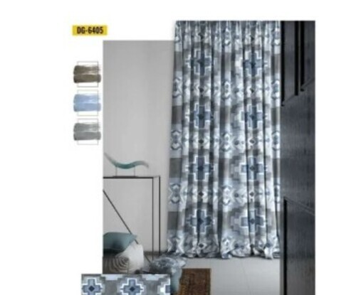 polyester printed curtain