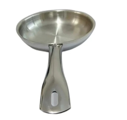 24Cm Triply Stainless Steel Fry Pans - Capacity: 250 Ml