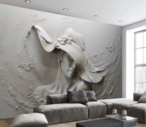 3d Pvc Wallpaper For Home And Hotel