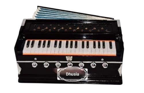 Black Wooden Harmonium