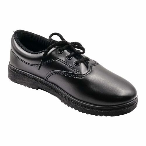 Boys Black School Shoes
