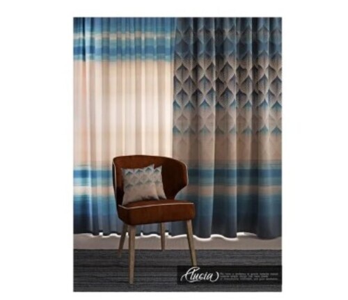 Candid Designer Printed Curtain