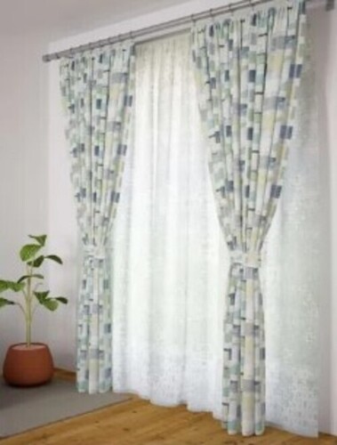 Designer Printed Polyester Curtain