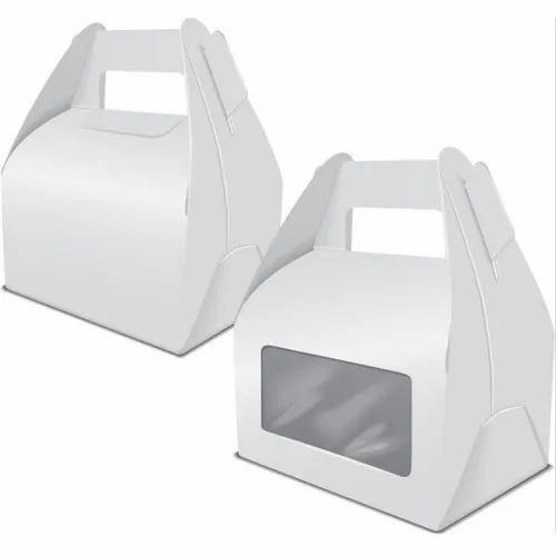 Handle Paper Cake Box