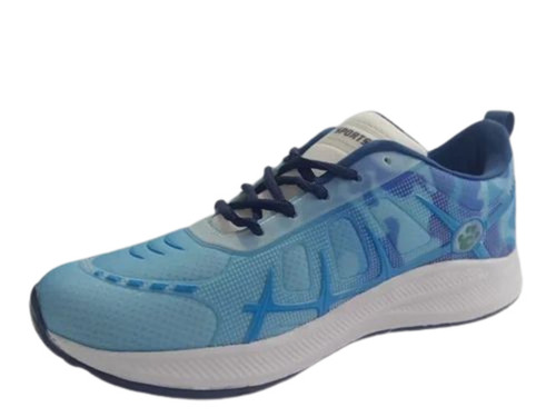 Men Blue Running Sports Shoes - Blue, All Size | Lace Closure, Comfortable, Stylish, New, Box Packaging