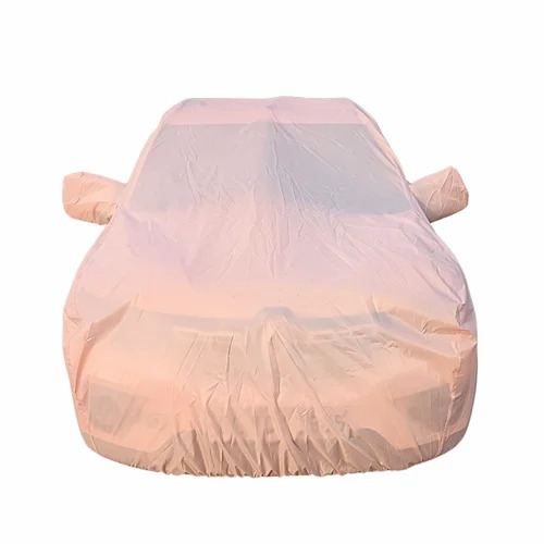 Pink Color Polyester Car Cover