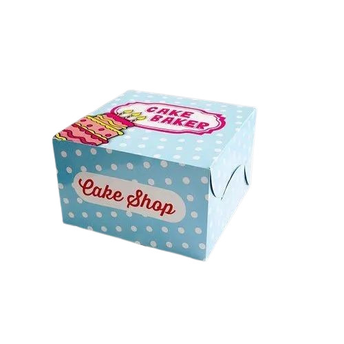 Printed Paper Cake Box