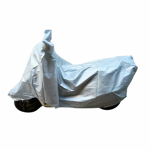 Silver Color Polyester Bike Cover