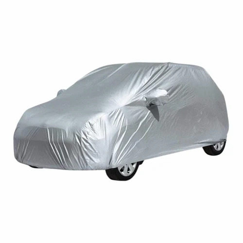 Silver Color Water Resistant Polyester Car Cover