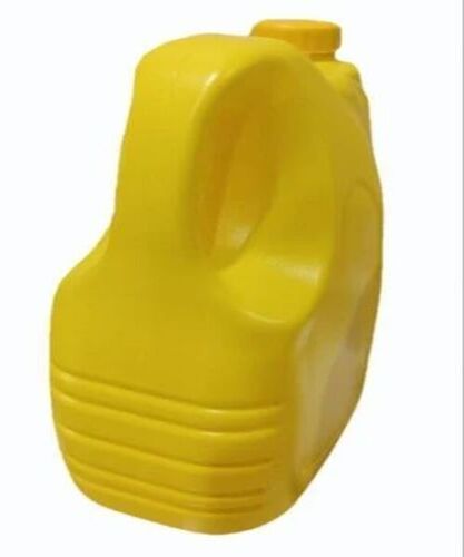 Yellow Hdpe Oil Jar Can