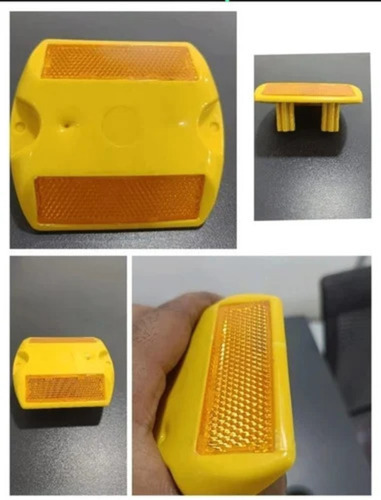 Yellow Plastic Road Stud
