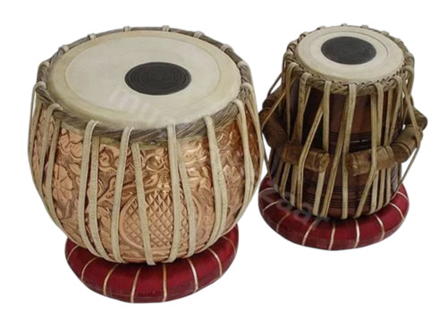Designer Copper Tabla Set
