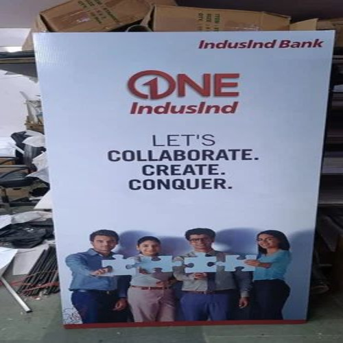 Backdrop Roll Up Stand With Flex Printing