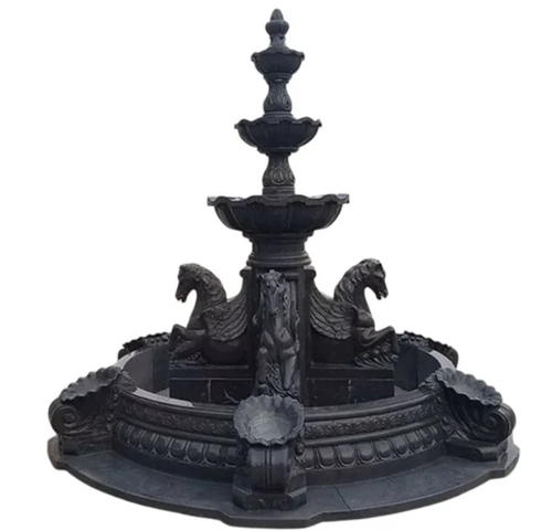 Black Granite Water Fountain