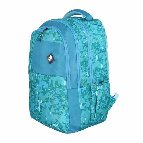 Blue Color Polyester School Bags