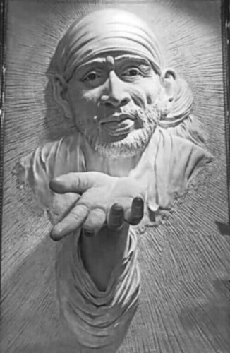 Frp Sai Baba Mural