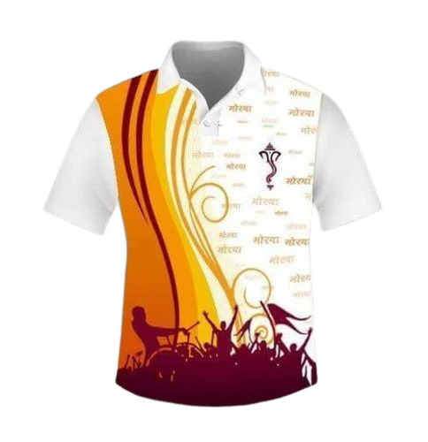 Men Printed Casual Wear T Shirt