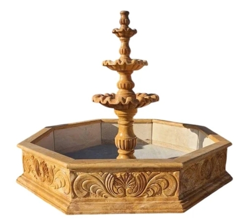 sandstone fountain