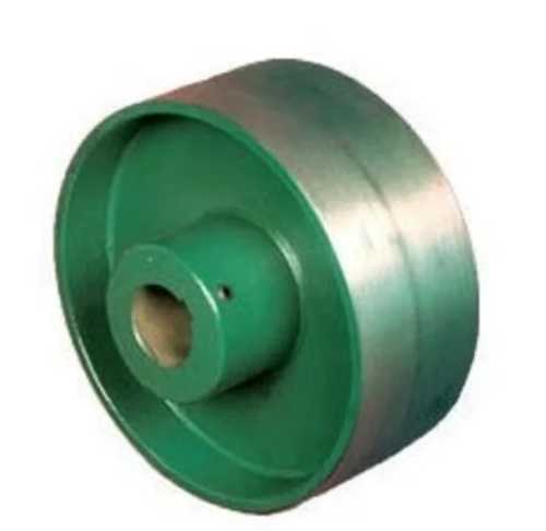 Solid Flat Belt Pulleys - Color: Green